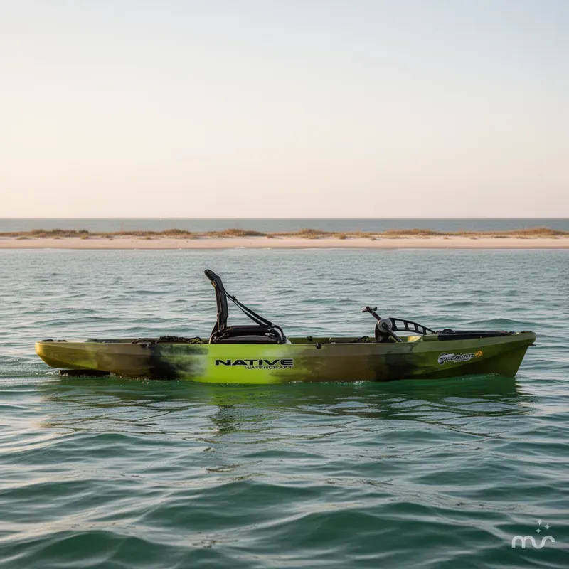 Slide: The Image of Native Watercraft SLAYER PROPEL 10 MAX GRN 2022 - 0