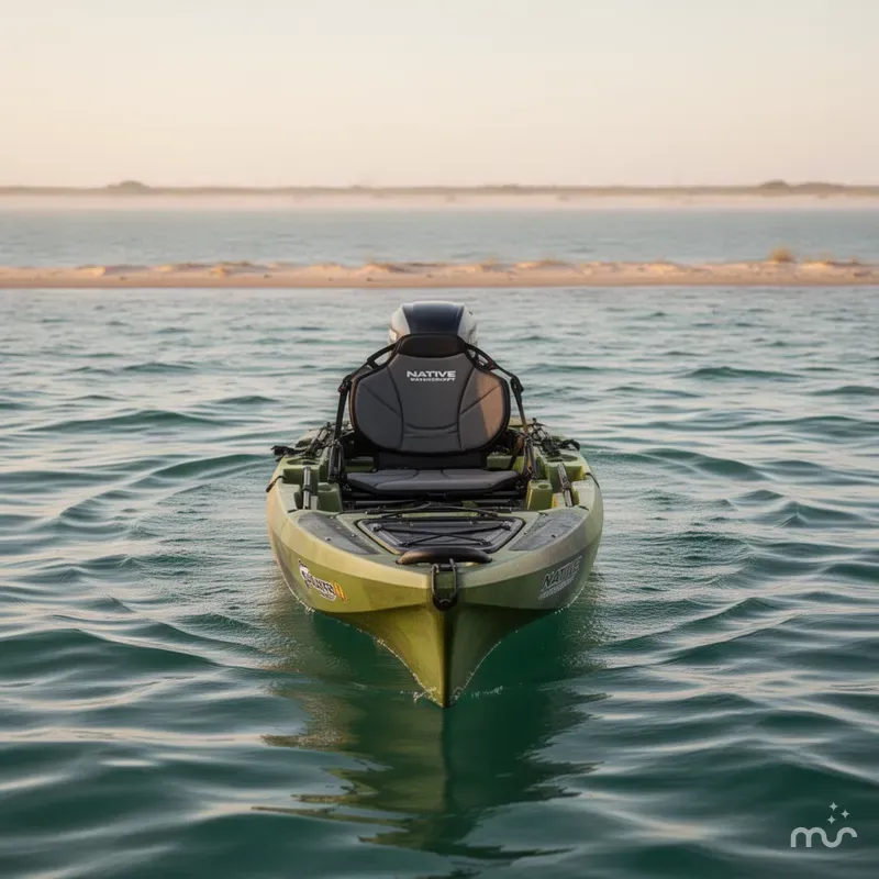 Slide: The Image of Native Watercraft SLAYER PROPEL 10 MAX GRN 2022 - 1