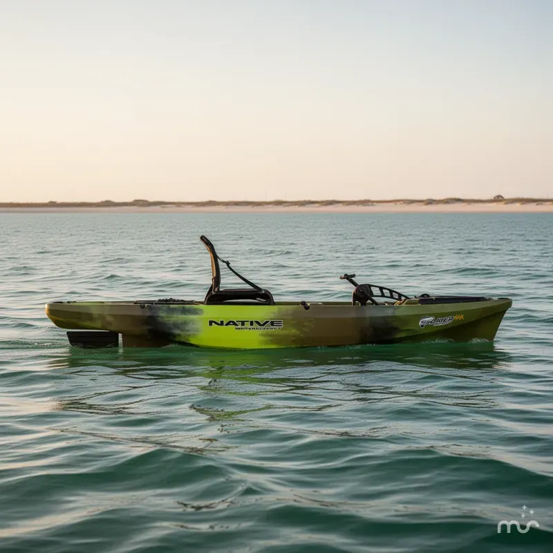 Slide: The Image of Native Watercraft SLAYER PROPEL 10 MAX GRN 2022 - 2