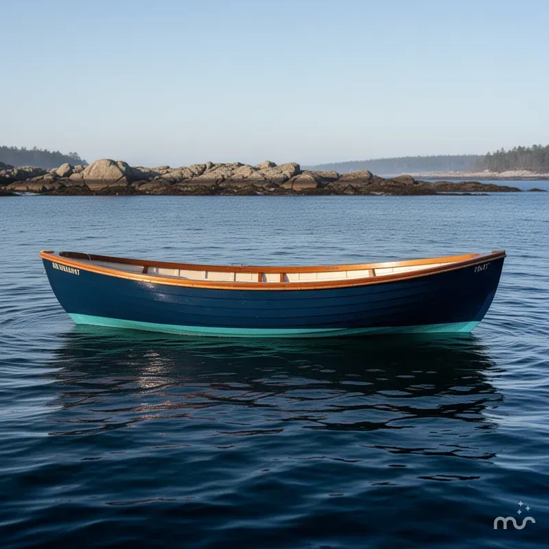 Slide: The Image of Stanley Herreshoff Yacht Tender 1973 - 2