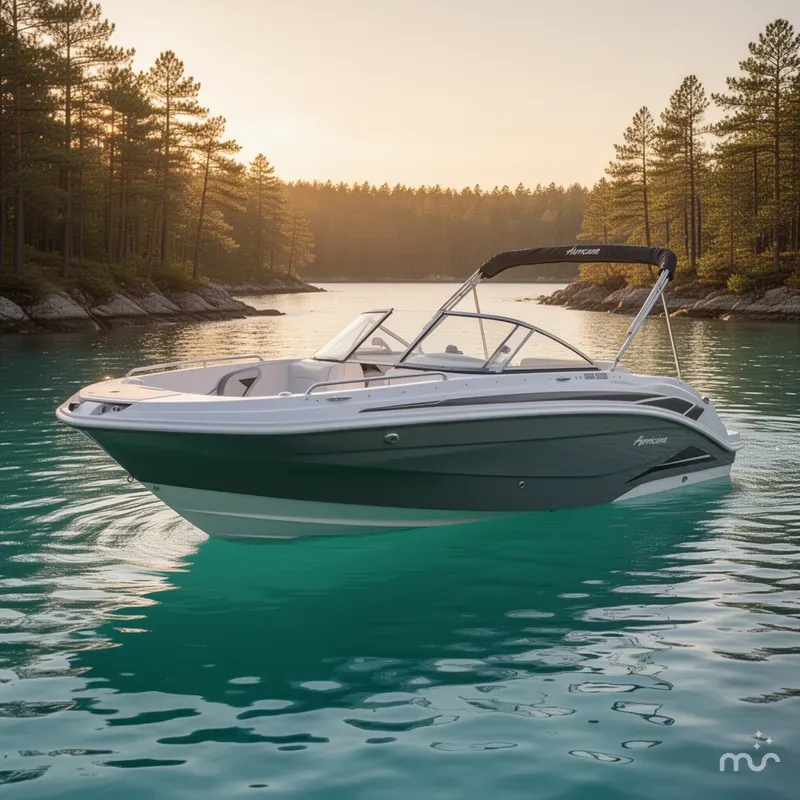 Slide: The Image of Hurricane SunDeck Sport 205 OB 2022 - 0