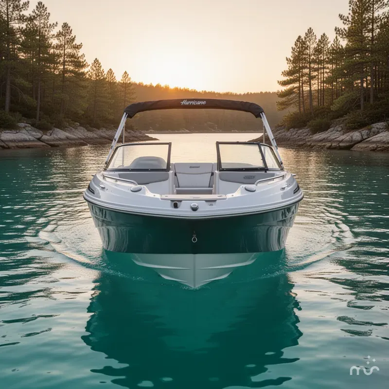 Slide: The Image of Hurricane SunDeck Sport 205 OB 2022 - 1