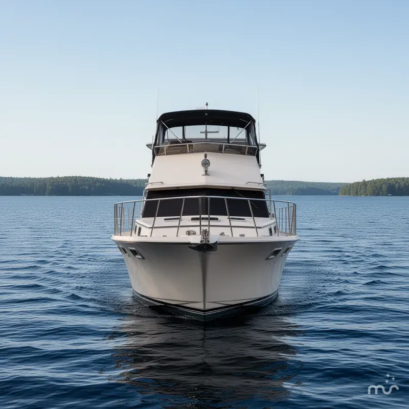 Slide: The Image of Carver 3607 Aft Cabin Motoryacht 1985 - 3