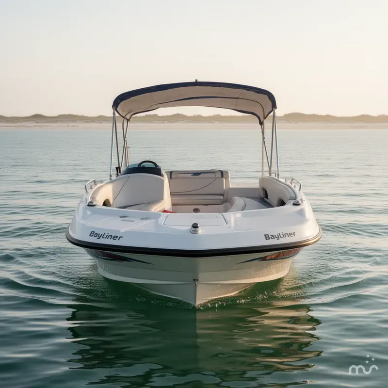 Slide: The Image of Bayliner 197 Deck Boat 2006 - 4