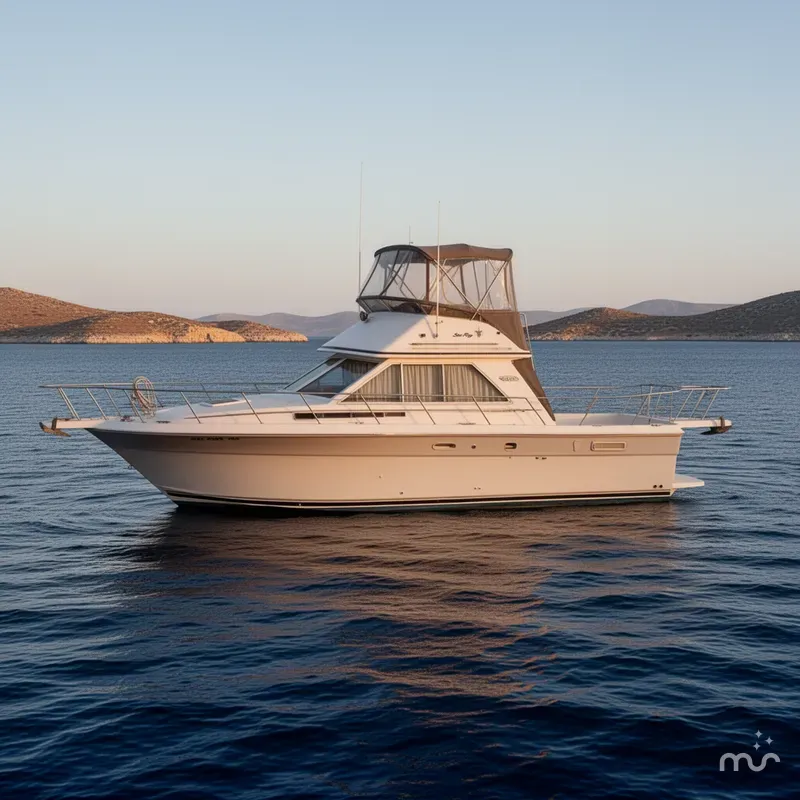 Slide: The Image of Sea Ray 300 Sedan Bridge 1989 - 2
