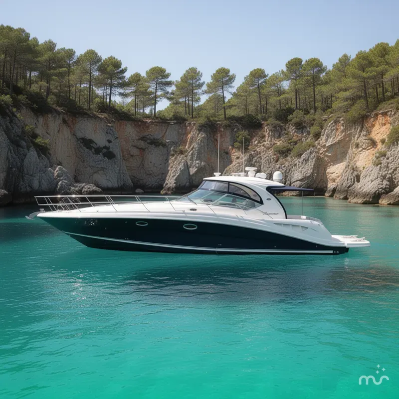 Slide: The Image of Sea Ray 44 Sundancer 2008 - 2