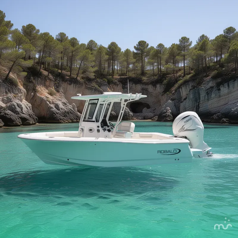 Slide: The Image of Robalo 266 Cayman 2026 - 2