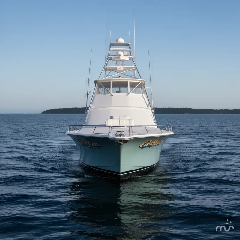 Slide: The Image of Ocean Yachts 55 Super Sport 1986 - 1