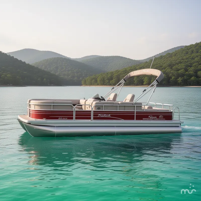 Slide: The Image of Sun Tracker SportFish 22 DLX 2023 - 2