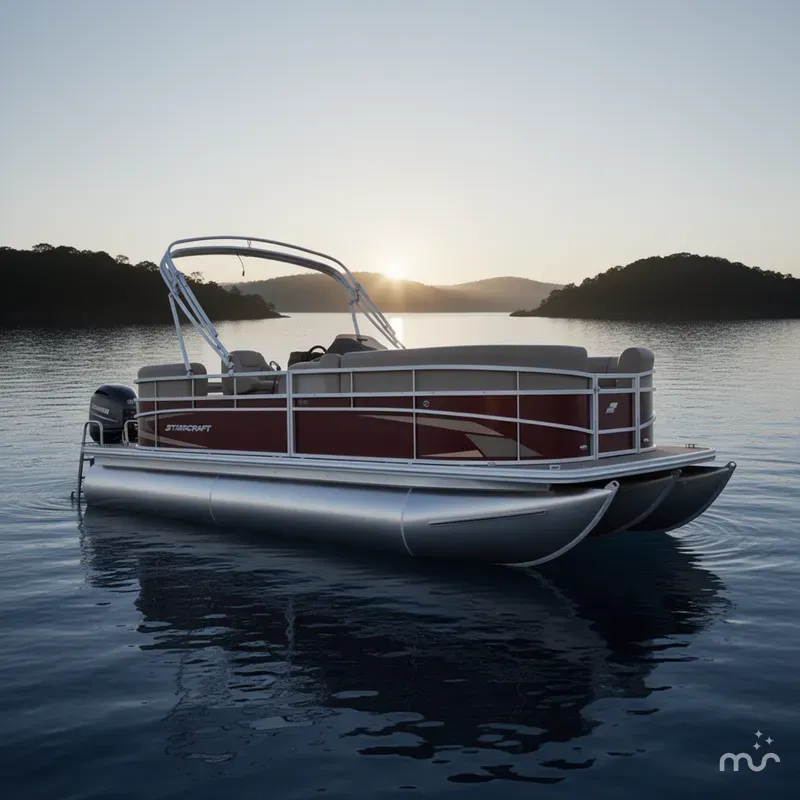 Slide: The Image of Starcraft LX 20 R Pontoon 2023 - 1