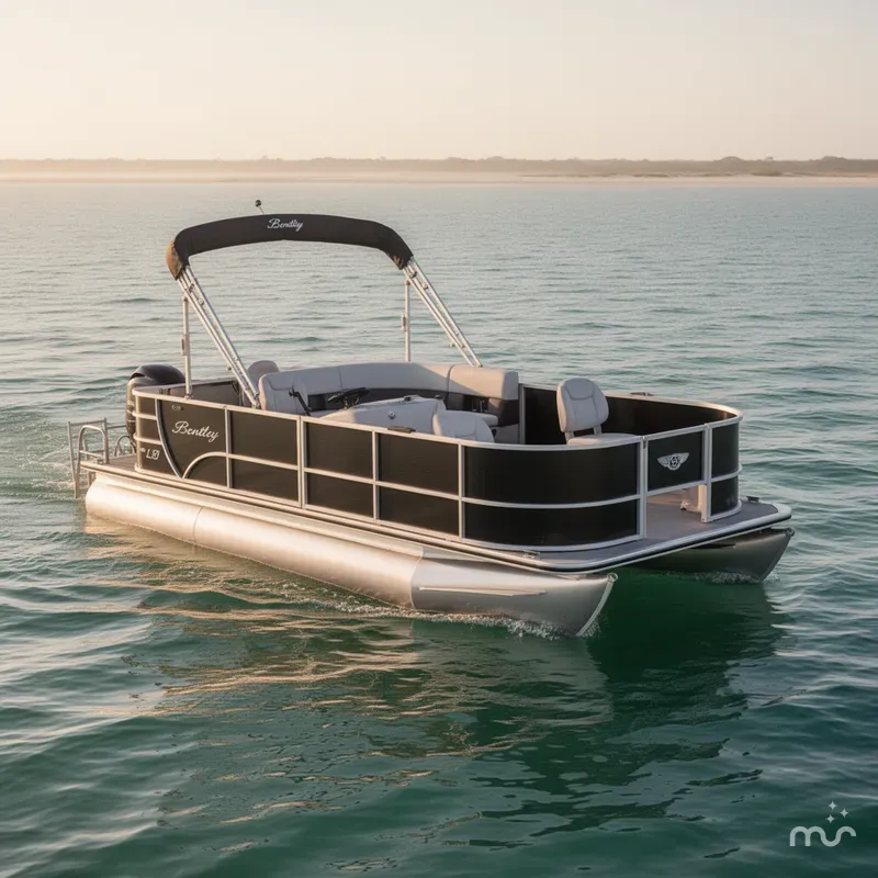 Slide: The Image of Bentley Pontoons Lil Bentley 180 Fish 2023 - 0