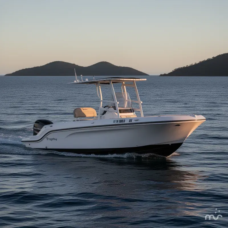 Slide: The Image of Bayliner 1903 Trophy Center Console DX 2021 - 0