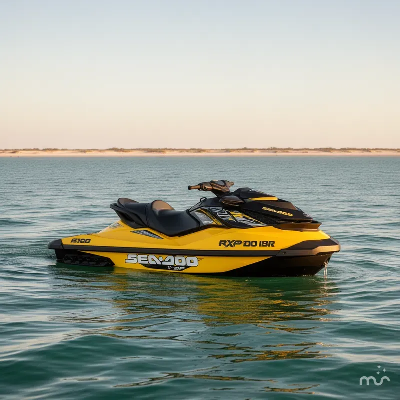 Slide: The Image of Sea-Doo RXP®-X® 300 IBR Millenium Yellow 2023 - 2