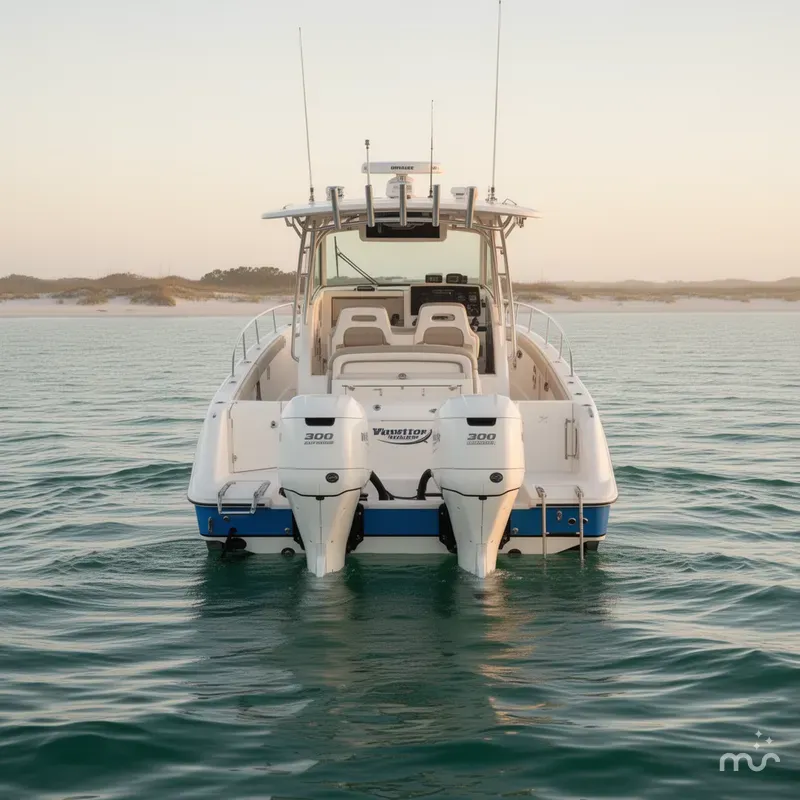 Slide: The Image of Boston Whaler 320 Outrage Cuddy Cabin 2008 - 1