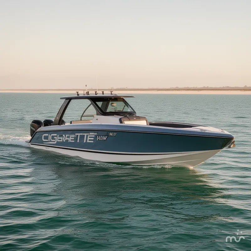 Slide: The Image of Cigarette 41' Nighthawk 2022 - 0