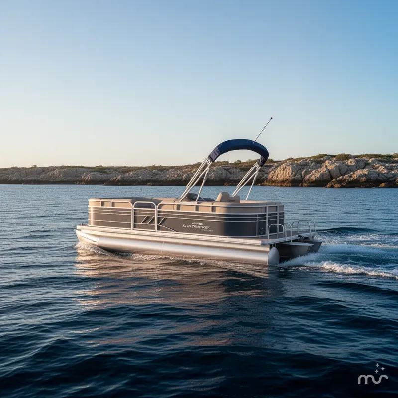 The Image of Sun Tracker Party Barge 20 DLX 2023 - 0