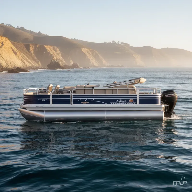 Slide: The Image of Sun Tracker Fishin' Barge 20 DLX 2023 - 0