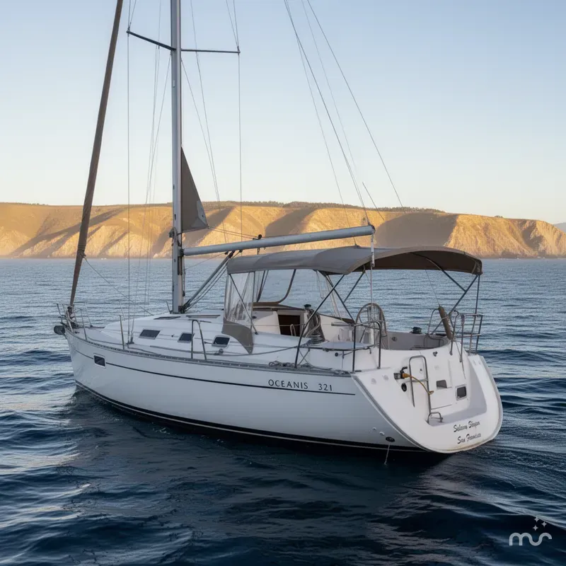 Slide: The Image of Beneteau Oceanis 321 2000 - 1