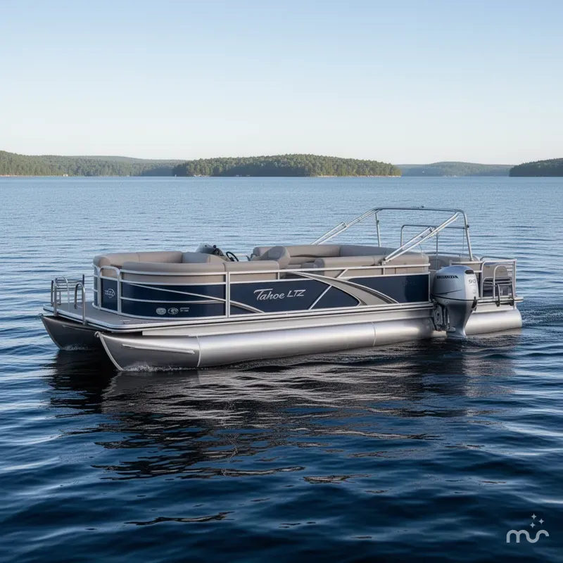 Slide: The Image of Tahoe LTZ 1985 Cruise & Honda 90HP 4-Stroke EFI 2024 - 2