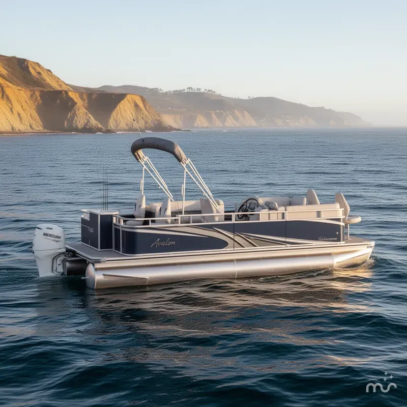 Slide: The Image of Avalon Venture - 23 FT Fish N Cruise w/ 90HP Mercury! 2024 - 0