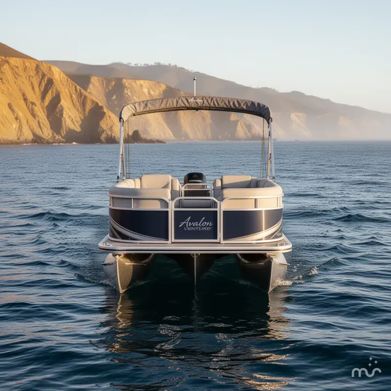 Slide: The Image of Avalon Venture - 23 FT Fish N Cruise w/ 90HP Mercury! 2024 - 1