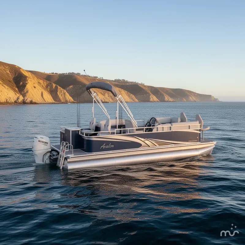 Slide: The Image of Avalon Venture - 23 FT Fish N Cruise w/ 90HP Mercury! 2024 - 2