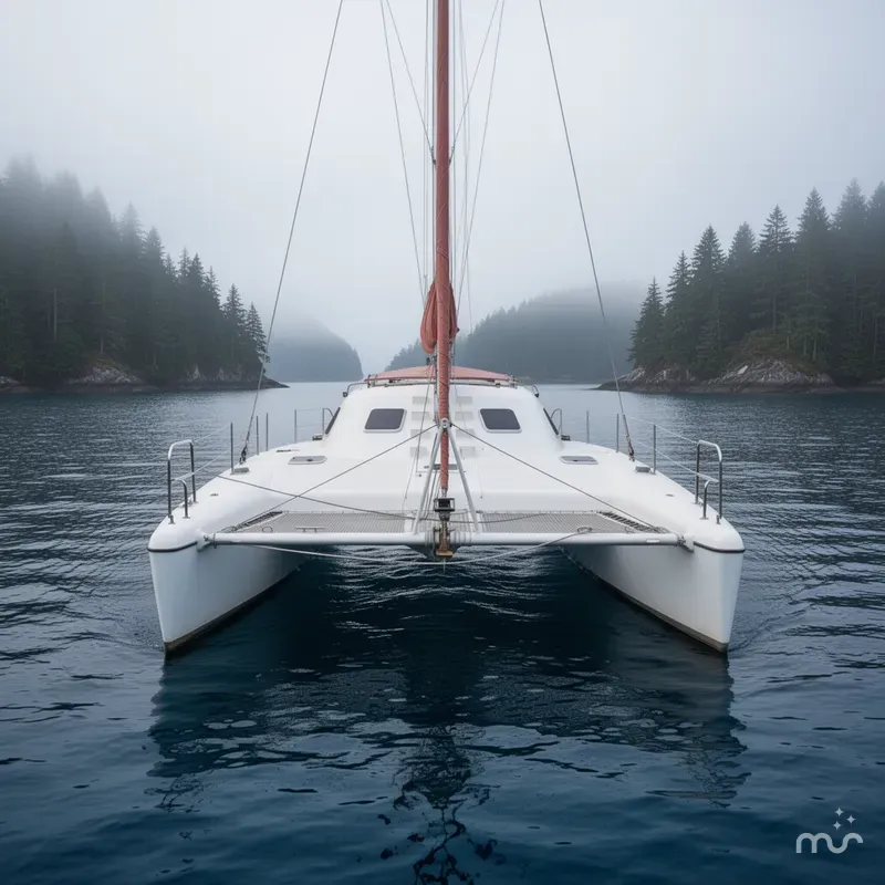Slide: The Image of Wildcat 35 Catamaran 1999 - 3
