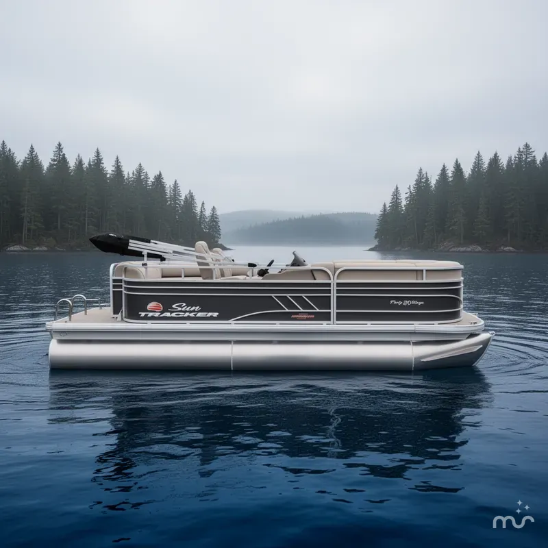 The Image of Sun Tracker Party Barge 20 DLX 2023 - 0