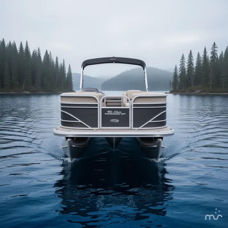 Slide: The Image of Sun Tracker Party Barge 20 DLX 2023 - 1
