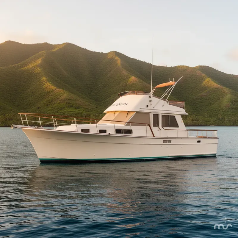 Slide: The Image of Tollycraft 48 Motor Yacht 1981 - 2