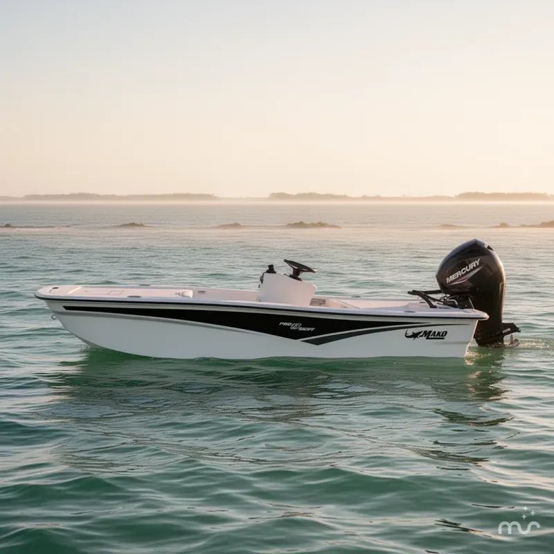 Slide: The Image of Mako Pro Skiff 13 CC 2023 - 2