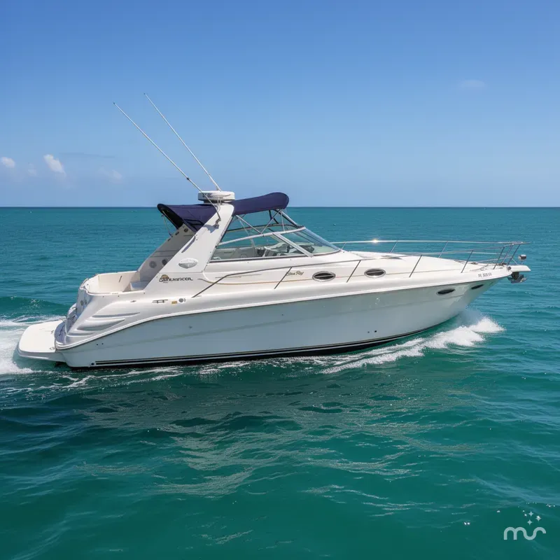 Slide: The Image of Sea Ray 330 Sundancer 1998 - 0
