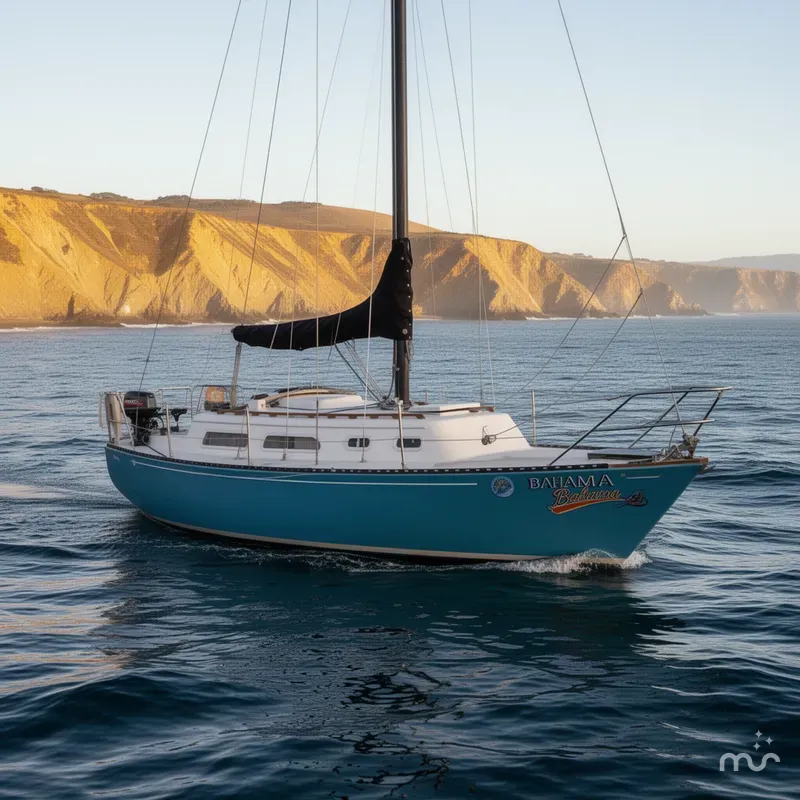 Slide: The Image of Islander 30 BAHAMA 1975 - 0