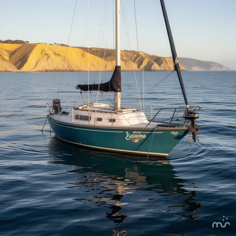 Slide: The Image of Islander 30 BAHAMA 1975 - 2