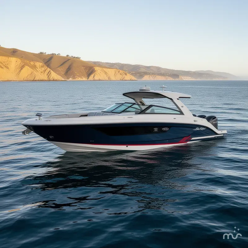 Slide: The Image of Sea Ray SLX 400 Outboard 2023 - 2