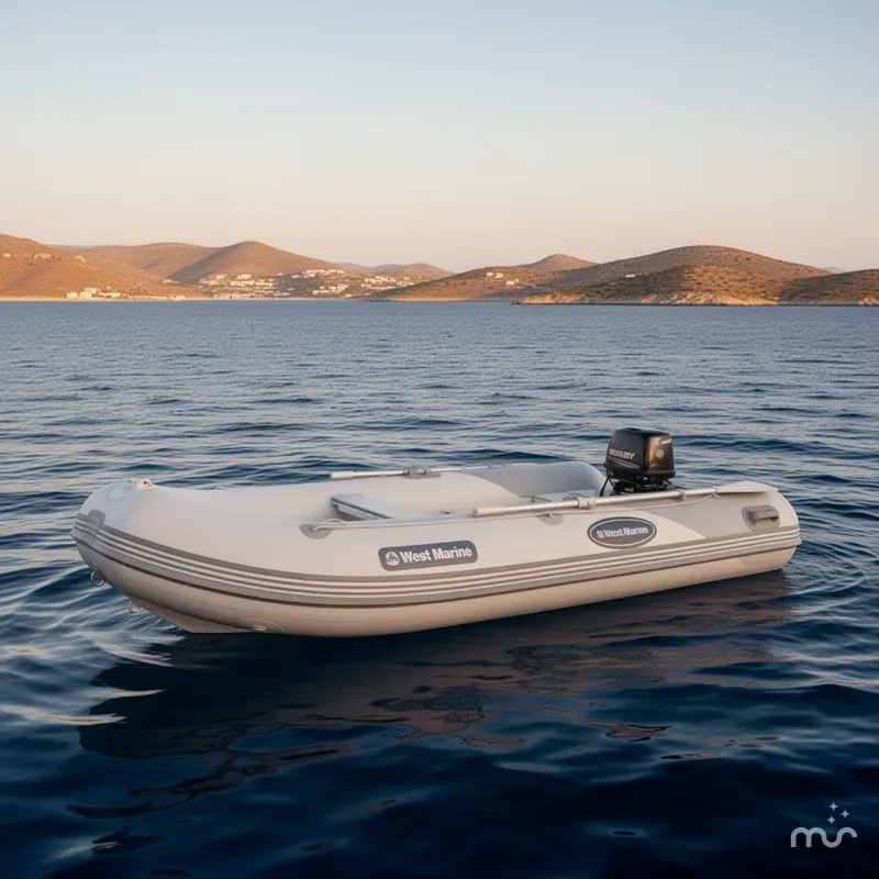 Slide: The Image of West Marine RIB 310 Double Floor 2014 - 2
