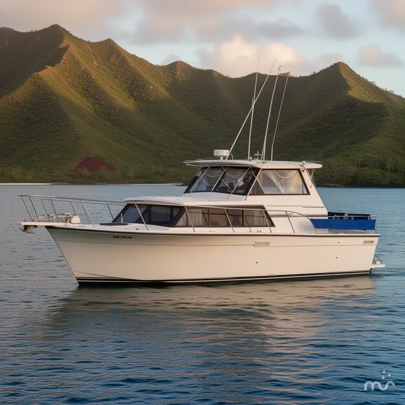 The Image of Marinette 28 Sport Fish Fly Bridge 1990 - 0