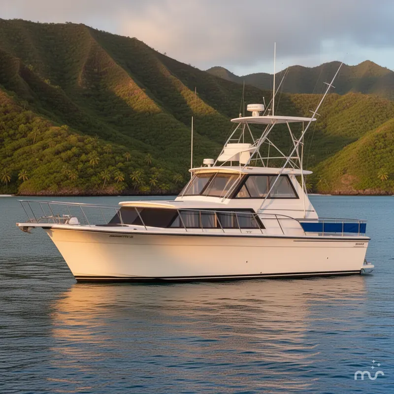 Slide: The Image of Marinette 28 Sport Fish Fly Bridge 1990 - 2