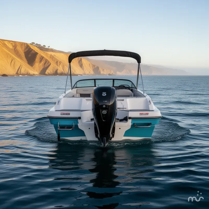 Slide: The Image of Bayliner VR4 Bowrider - Outboard w/ 150HP Mercury! 2023 - 2