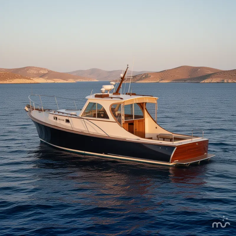 The Image of Mast & Mallet 38 Picnic Boat 2001 - 0