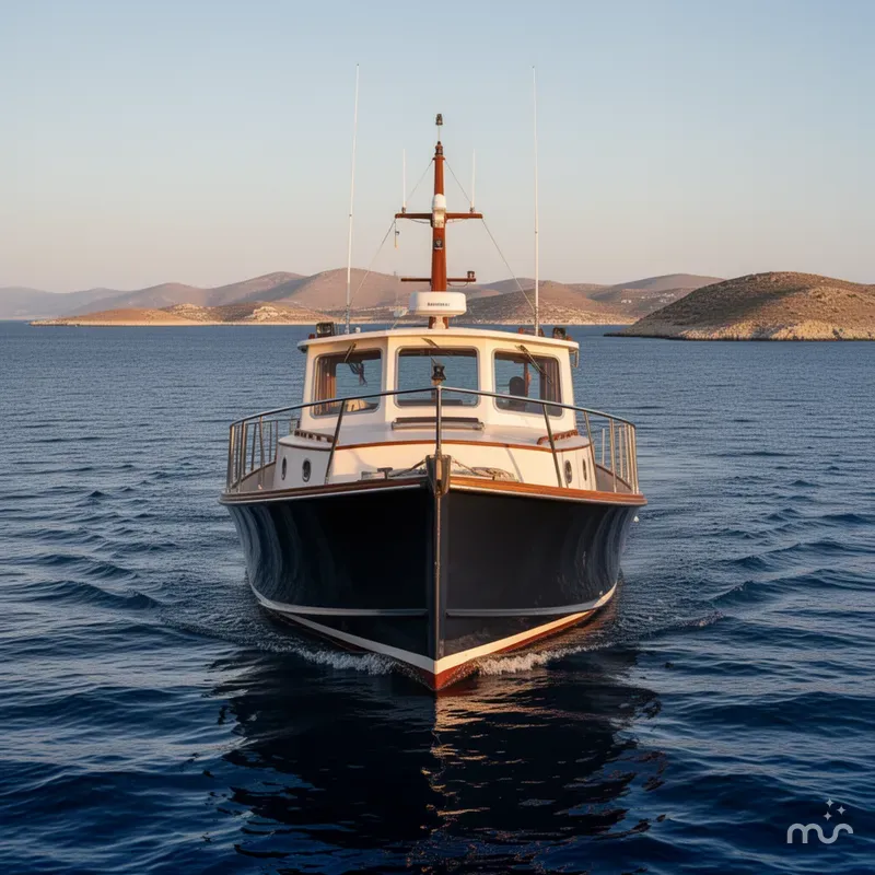 Slide: The Image of Mast & Mallet 38 Picnic Boat 2001 - 1