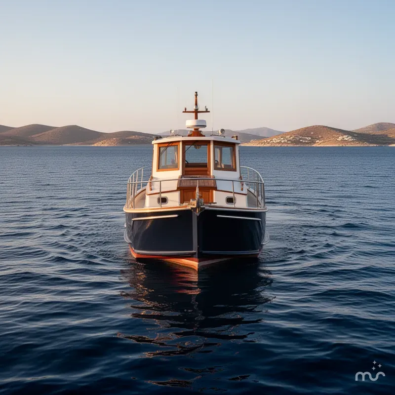 Slide: The Image of Mast & Mallet 38 Picnic Boat 2001 - 3