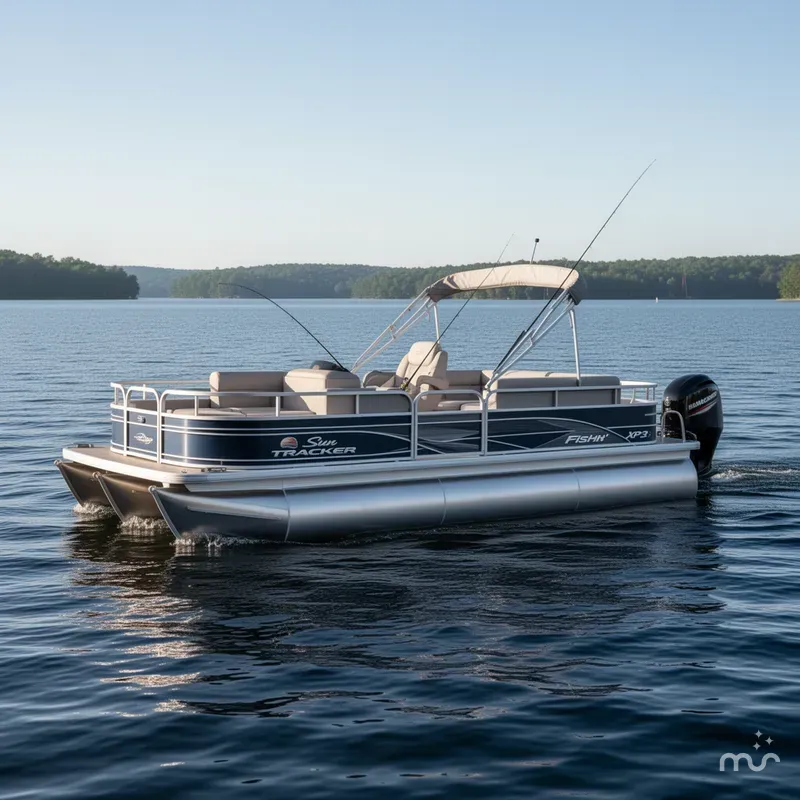 Slide: The Image of Sun Tracker Fishin' Barge 22 XP3 2023 - 0