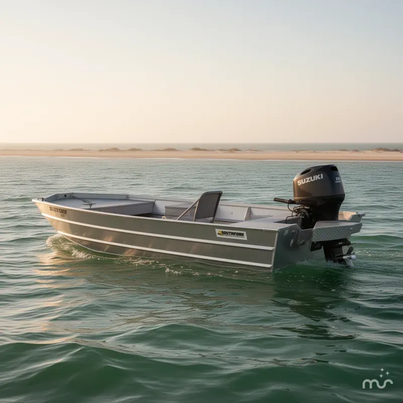 Slide: The Image of Southfork 20X72 Aluminum Boat 2021 - 1