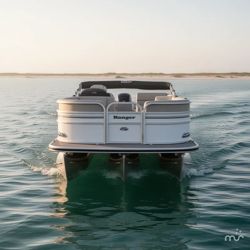 Slide: The Image of Ranger Boats Reata 223C 2023 - 2