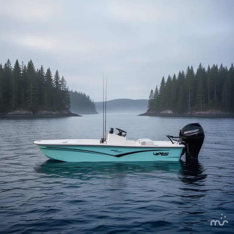 Slide: The Image of Mako Pro Skiff 13 CC 2023 - 2