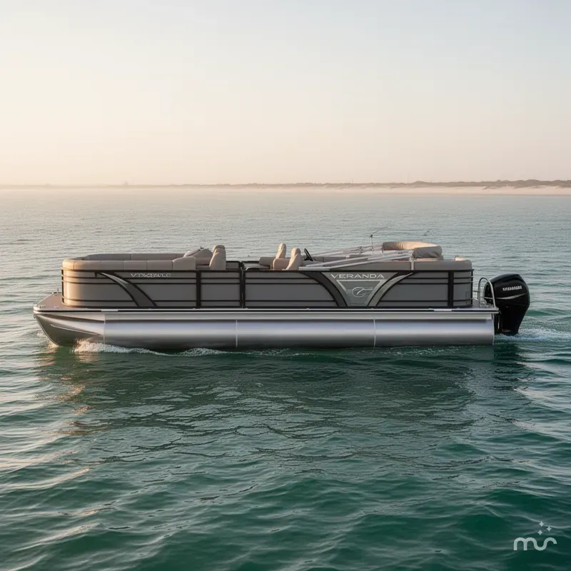 Slide: The Image of Veranda VTX25VLC Pontoon/Tritoon 2023 - 2