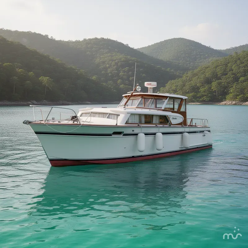 Slide: The Image of Chris-Craft Roamer 1962 - 2