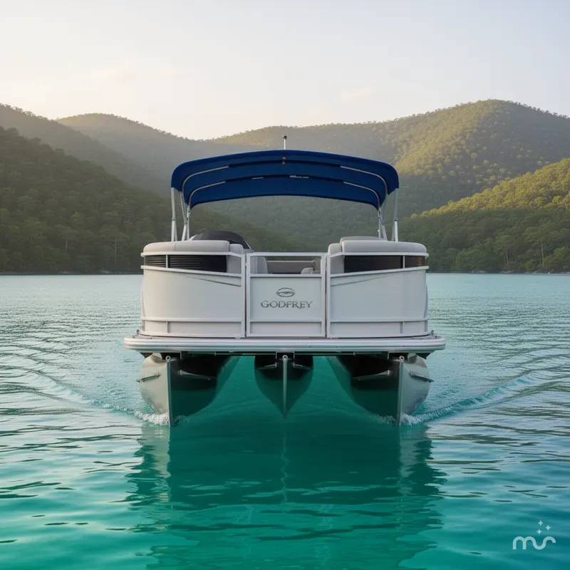 Slide: The Image of Godfrey Monaco 235 Rear Lounge 2023 - 1
