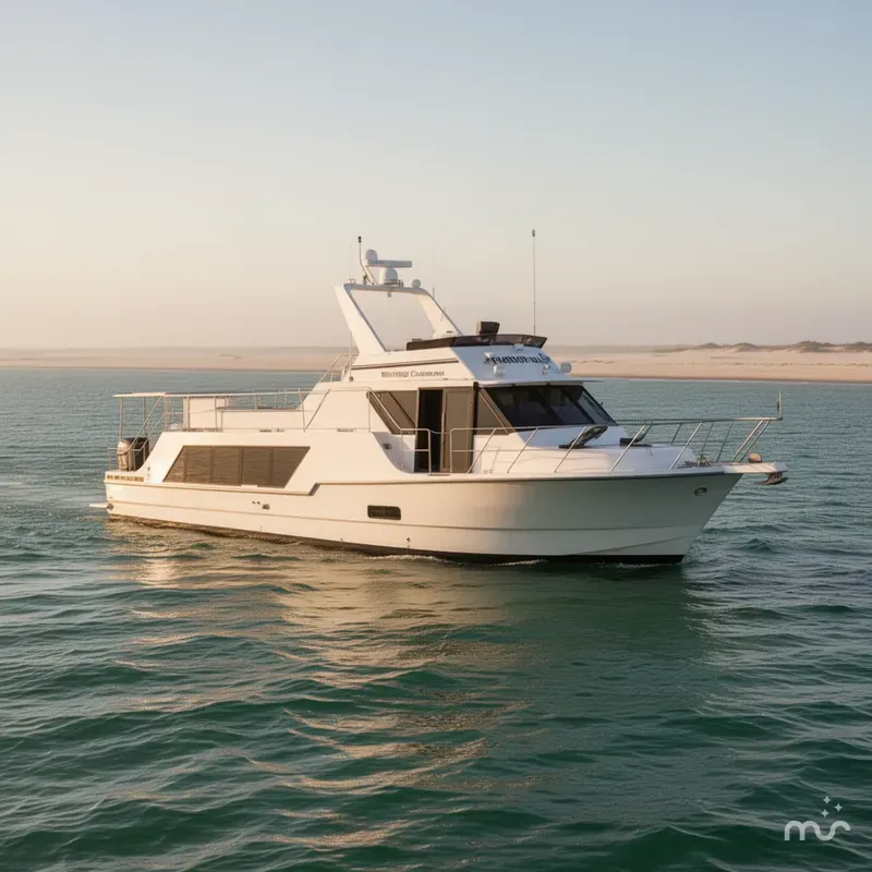 Slide: The Image of Harbor Master Coastal Pilot House Motoryacht 1990 - 0